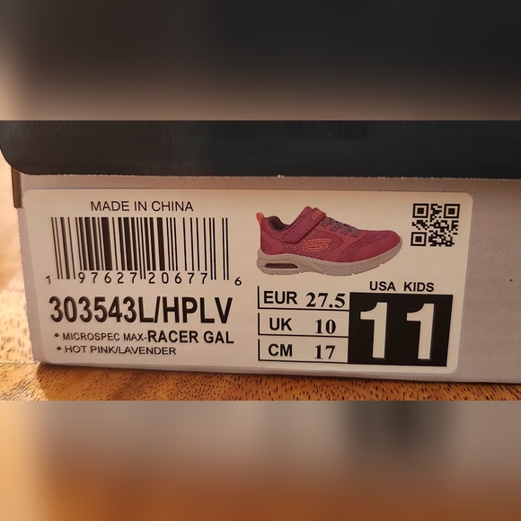 Skechers Kids Pink Sneakers - Picture 5 of 5